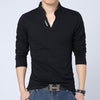 Men's Long Sleeve Slim Fit T Shirt